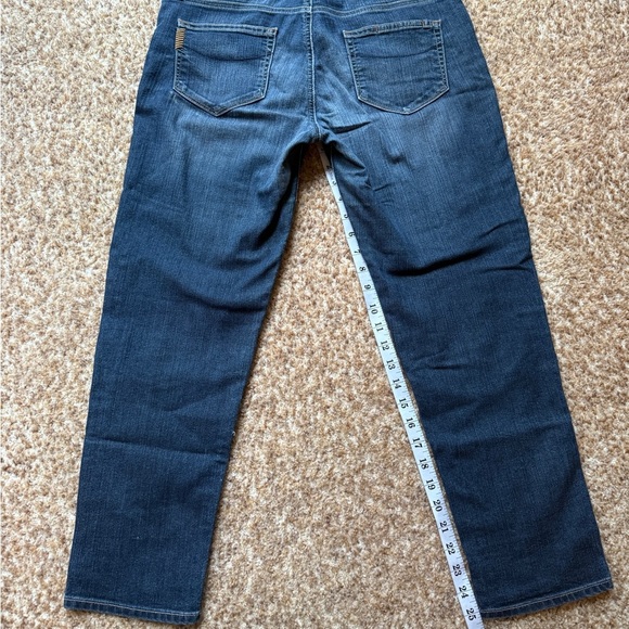 Paige Kylie Crop Women's Denim Jeans Dark Wash Size 29 - Picture 6 of 7